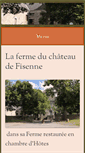 Mobile Screenshot of fermeduchateaudefisenne.be